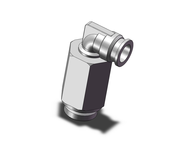 SMC KQB2W12-G04 Fitting, Nickel Plated Brass