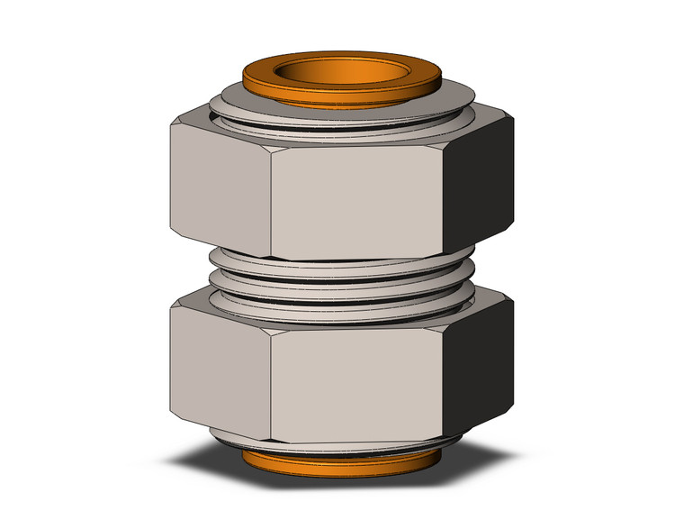 SMC KQ2E13-00N Fitting, Bulkhead Union Pack of 10