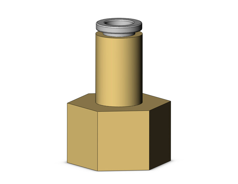 SMC KQ2F06-03A one-touch fitting fitting, female connector Pack of 10