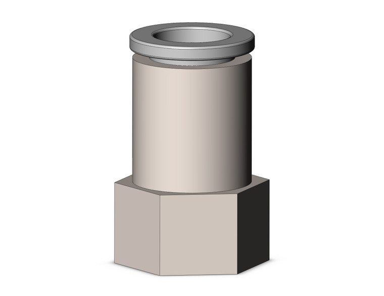 SMC KQ2F08-01N Fitting, Female Connector Pack of 10