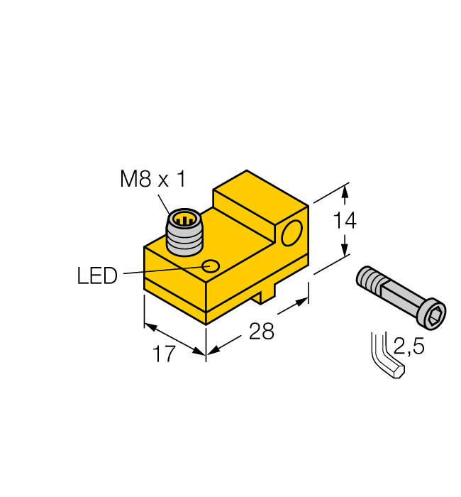 Turck BIM-NST-AP6X-V1131 Inductive Proximity Sensor - New