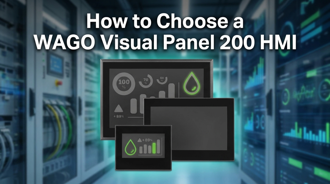 How to Choose a WAGO Visual Panel 200 HMI - Automation Distribution
