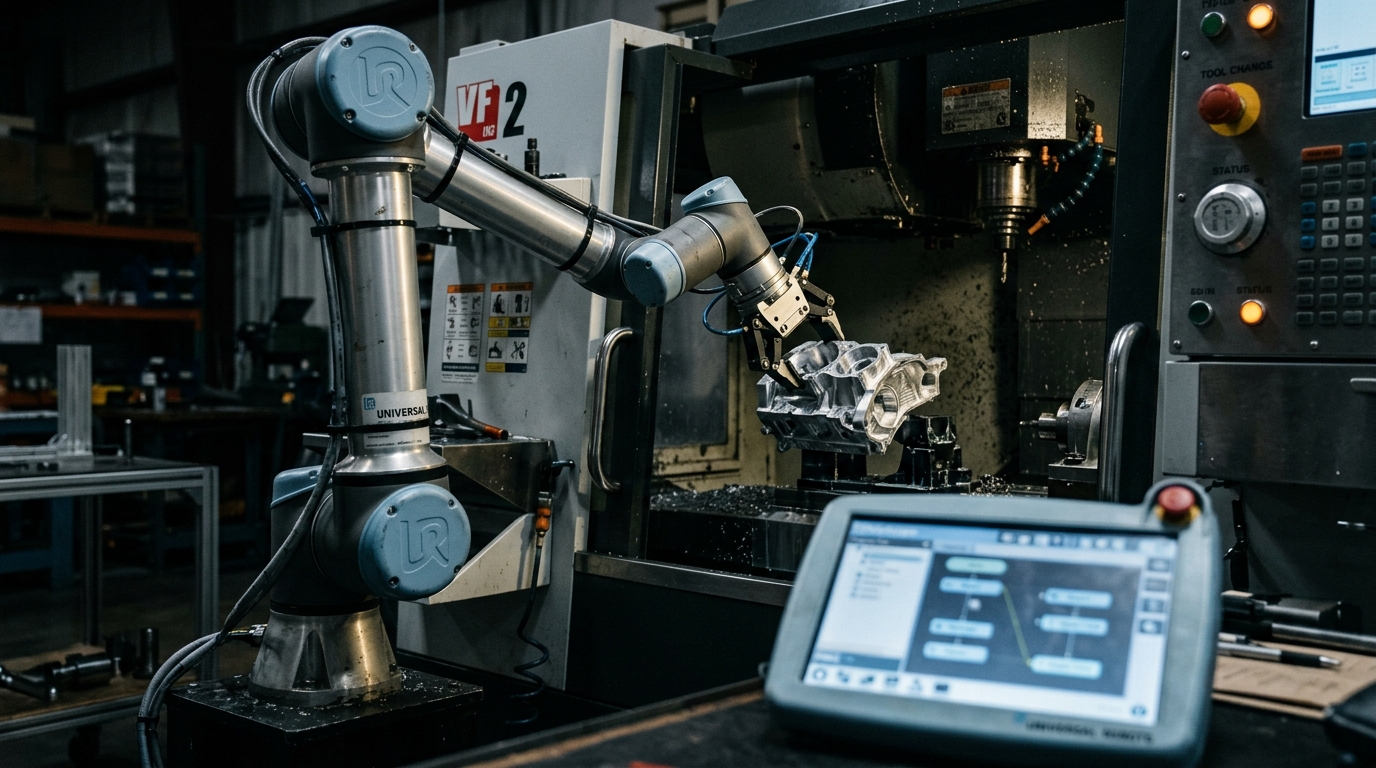 PolyScope X: Universal Robots Raises the Bar for CNC Machine Tending ...