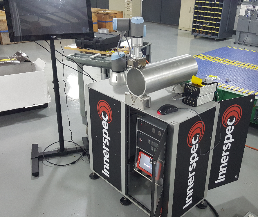 Innerspec Technologies Demos FactoryInstalled Inspection System with