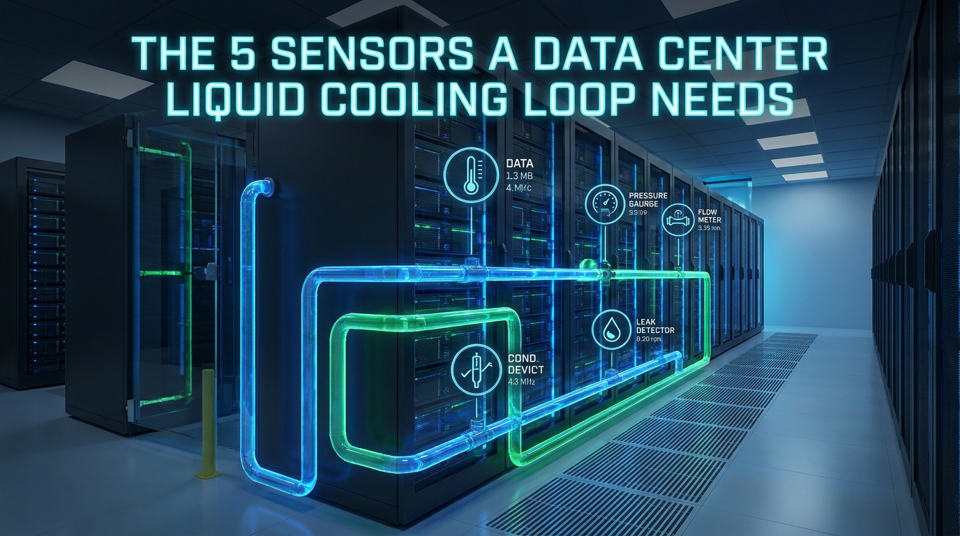 The 5 Sensors a Data Center Liquid Cooling Loop Needs - Automation ...