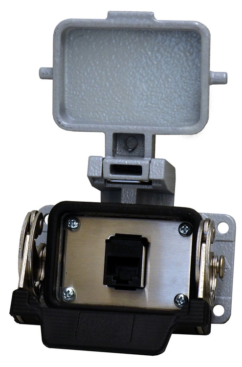 WAGO 8000-100/1000-358 Bulkhead Interface Port RJ45 CAT6