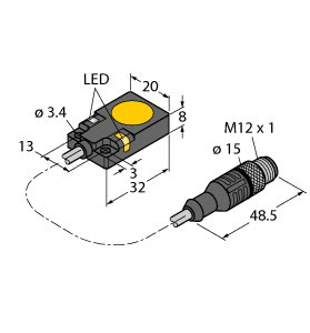 Turck TB-Q08-0.15-RS4.47T/C53 Read-Write-Heads