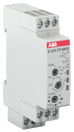 ABB CT-MFD.21 Ct Mfd.21 Multifunction Timer 2C/O