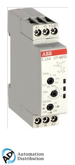 ABB 1SVR500020R0000 ct-mfd.12 multifunction timer 1c/o