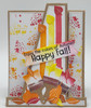 CBC Painted Autumn Wishes Stamp and Die Set