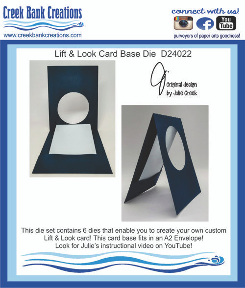 Lift and Look Card Base Die