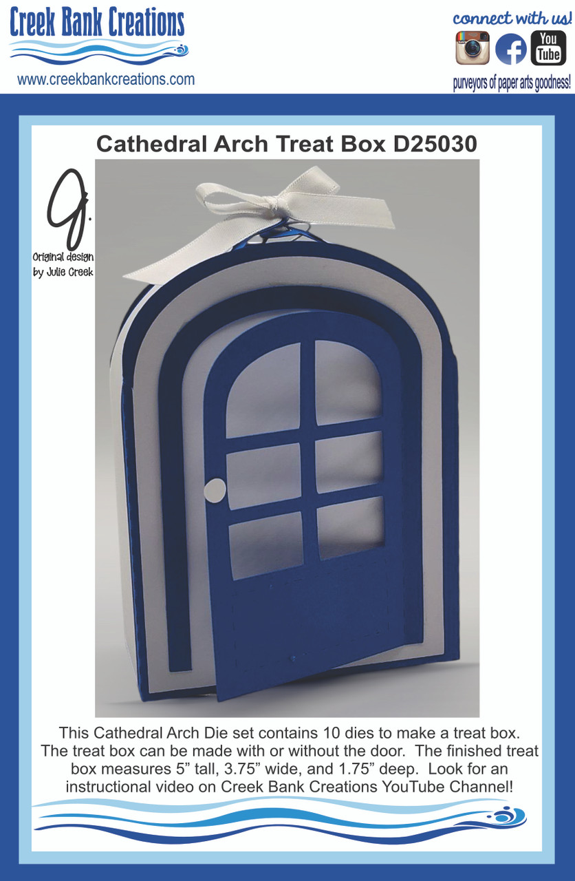 Cathedral Arch Treat Box Die