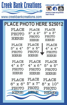 CBC Place Photo Here 3" x 4" Stamp