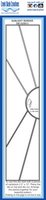 Sunlight Border Die 12"
