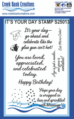 CBC It's Your Day 4x6 Stamp