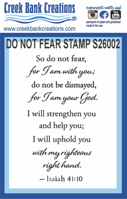CBC Do Not Fear Stamp Is 41:10