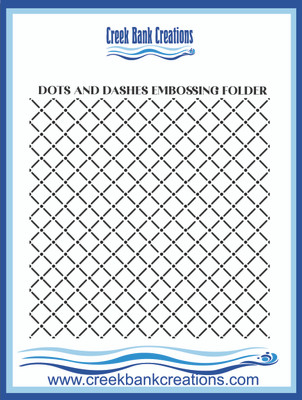 CBC Dots and Dashes 3D Embossing Folder