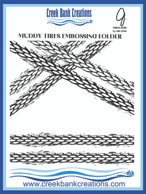 CBC Muddy Tires Embossing Folder