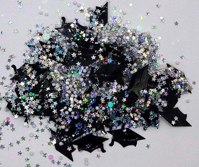 Grad Cap Shake and Rattle Confetti Filling