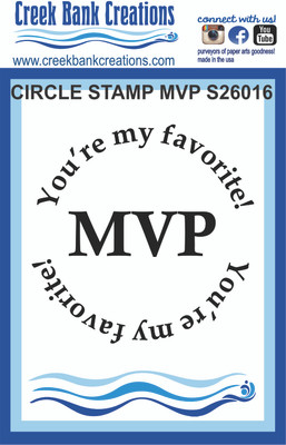 CBC You're My Favorite MVP Stamp 3x4