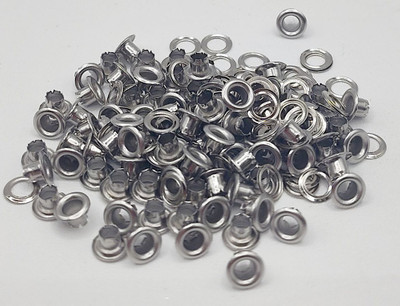 CBC Silver 1/8" eyelet and washer
