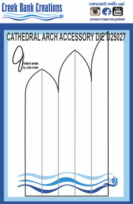 CBC Cathedral Arch Accessory Die D25027