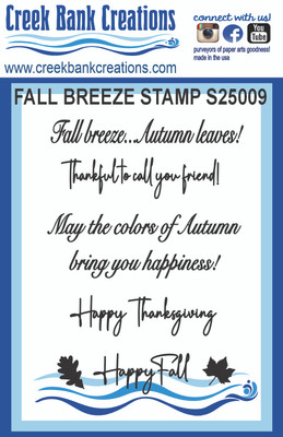 CBC Fall Breeze 3" x 4" stamp S25009