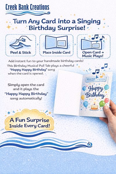 Birthday Musical Pull Tab