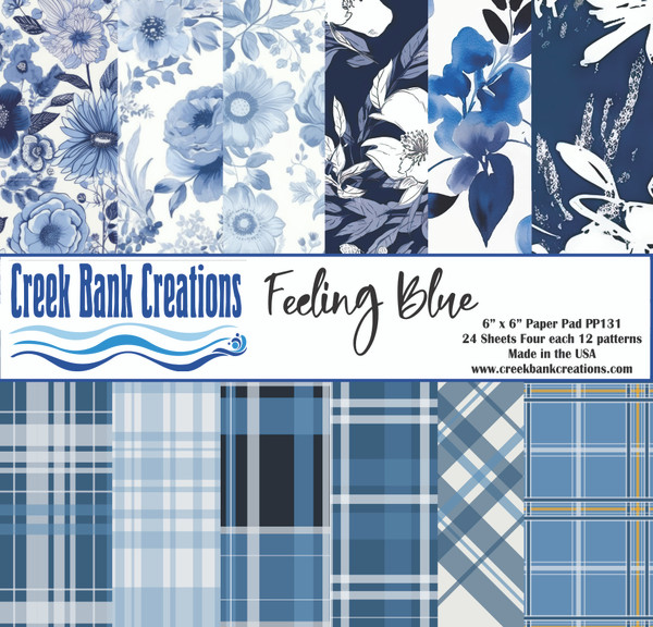 Feeling Blue Paper Pad