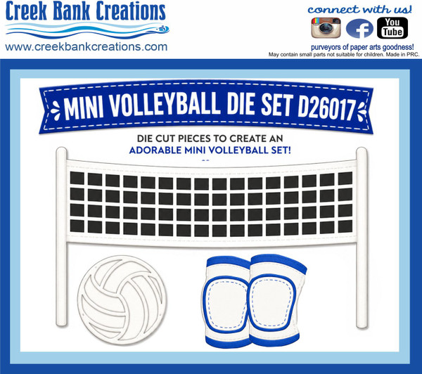 CBC Mini Volleyball Die Set