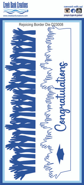 CBC Rejoicing Border Die