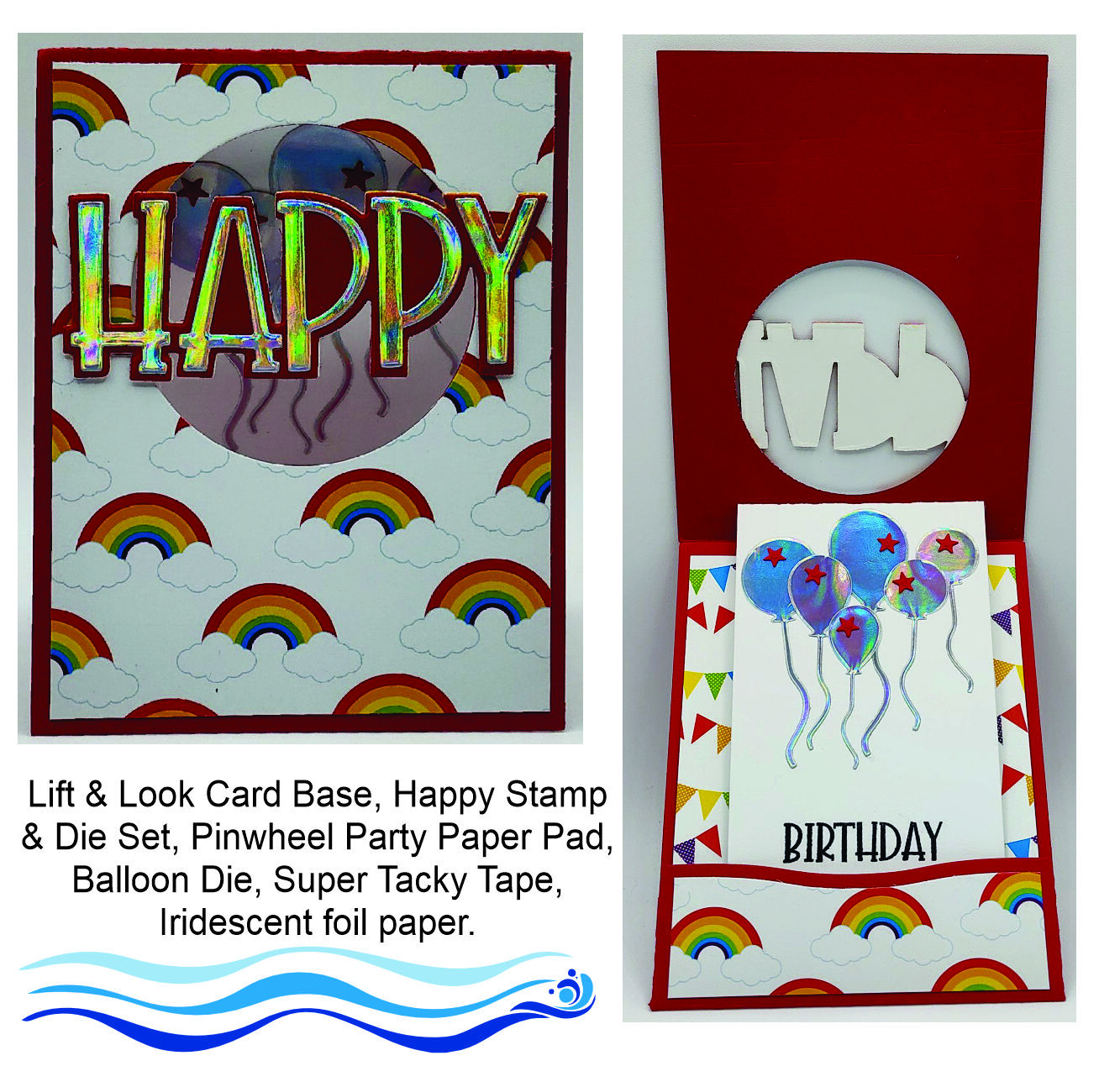 Lift and Look Card Base Die