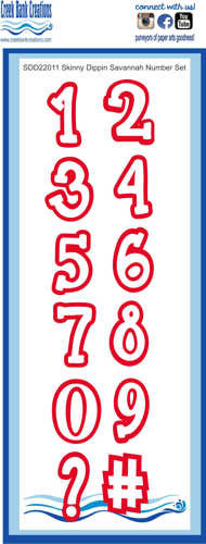 Sav Number Savannah Number Set, SDD22011