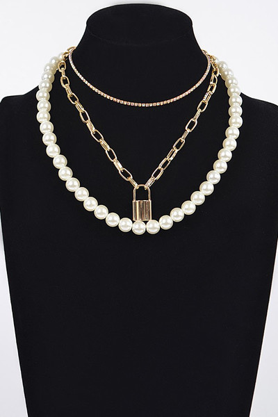 Multi Layered Chain Necklace 