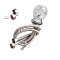 Hot and Cold Faucet with a Crystal Like Design on Handle -Sku: 77.CrystalFaucet