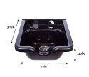 Shampoo Bowl ABS Plastic with Storage Cabinet and Shampoo Chair B11-BC42-216