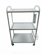2 Tier Mobile Cart Front View