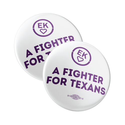 Fighter (2.25" Pin-Back Button -- Pack Of Two!)