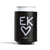 EK Heart (Black Can Cooler)