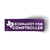 Eckhardt For Comptroller - Purple (8.25" x 2.5" Vinyl Sticker -- Pack of Two!)