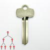 Disassembly Multi-Section Top Master Key: BEST FM (7-pin)