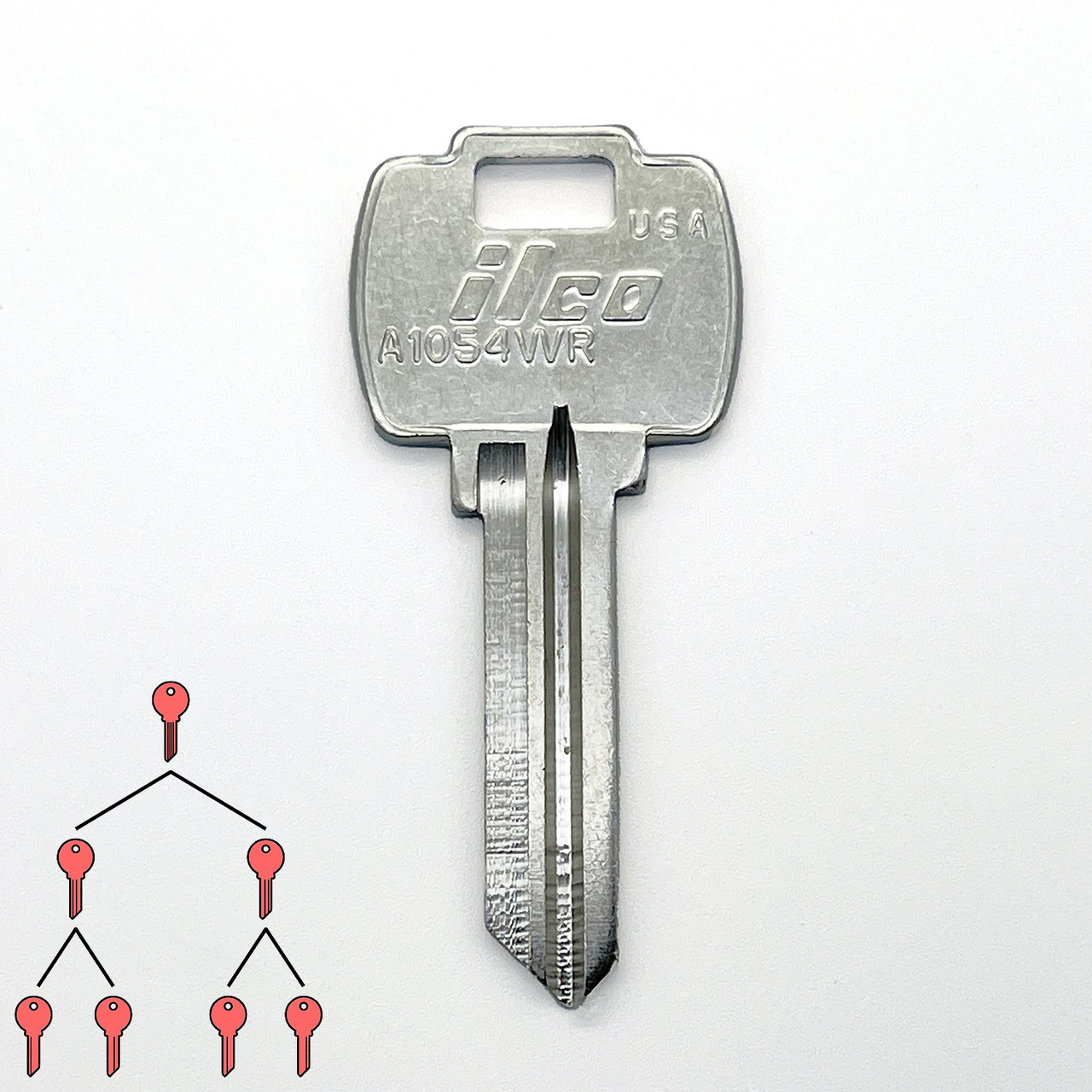 Disassembly Multi-Section Top Master Key: Falcon R (6-pin)
