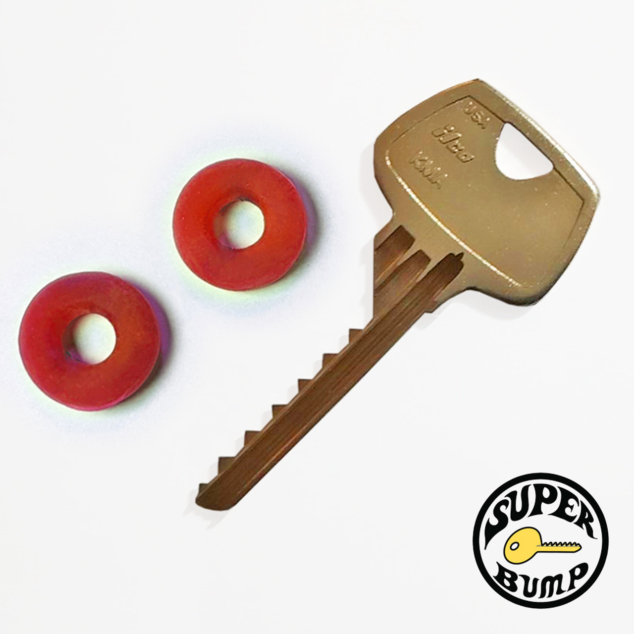Rubber O-Ring for Bump Keys
