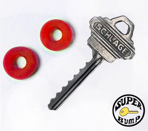 Bump Key: Steel Schlage "Super Duper Bump" Universal Key -