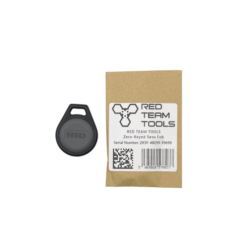 HID Seos Zero Keyed Credential (Fob Style)