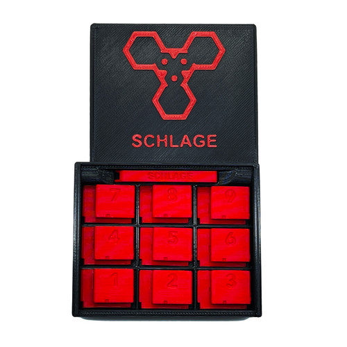 Red Team Tools Lishi Cutter Guides for Schlage, in storage box