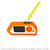 SAMadams secure element FlipperZero add-on board, seen installed on a Flipper with an orange silicone case.  This listing is for the add-on board only.  The FlipperZero tool itself is sold separately.