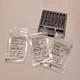 Evidence Collection Stickers on Baggies containing parts (pinning tray and tweezers available separately)