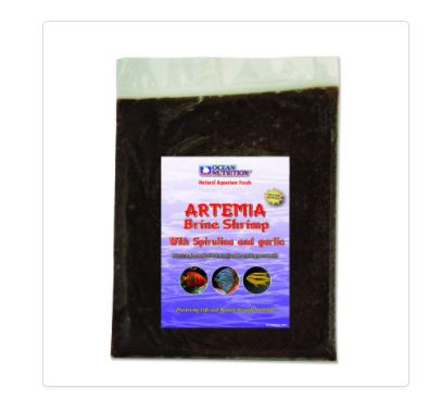 Ocean Nutrition Artemia Brine Shrimp With Spirulina & Garlic 354g