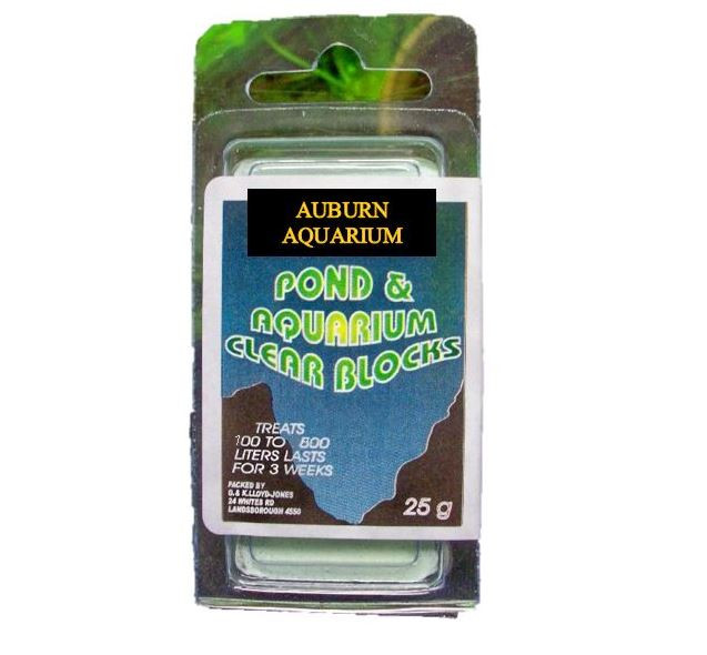 Pond & Aquarium Clear Block for 100-800L - Auburn Aquarium and Terrarium